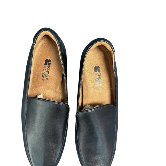 Women’s Shoes For Crews Riley Slip On Leather Dress Shoe Non Slip Size 10 Wide - Picture 4 of 12